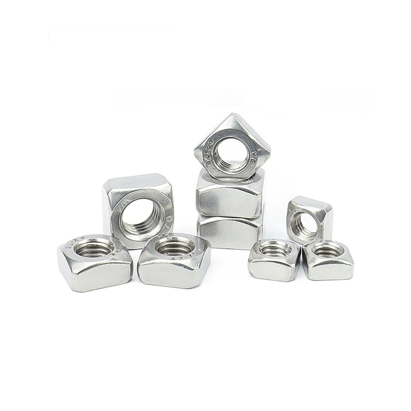 DIN 562 rozsdamentes acél négyzet alakú vékony anyák DIN 562 rozsdamentes acél négyzet alakú vékony anyák