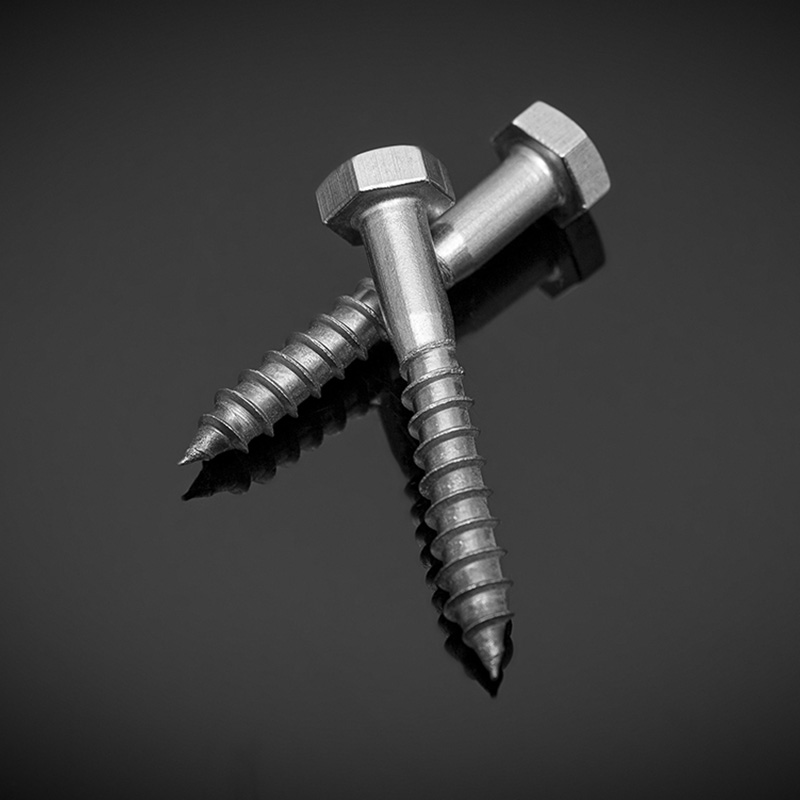 DIN571 rozsdamentes acél hatlapfejű facsavarok DIN571 rozsdamentes acél hatlapfejű facsavarok